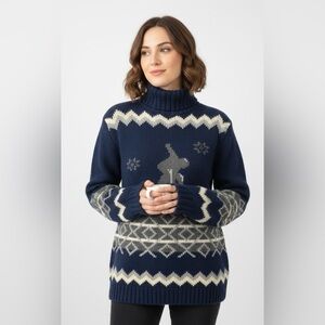 OLD NAVY WOOL NORDIC SKI SWEATER